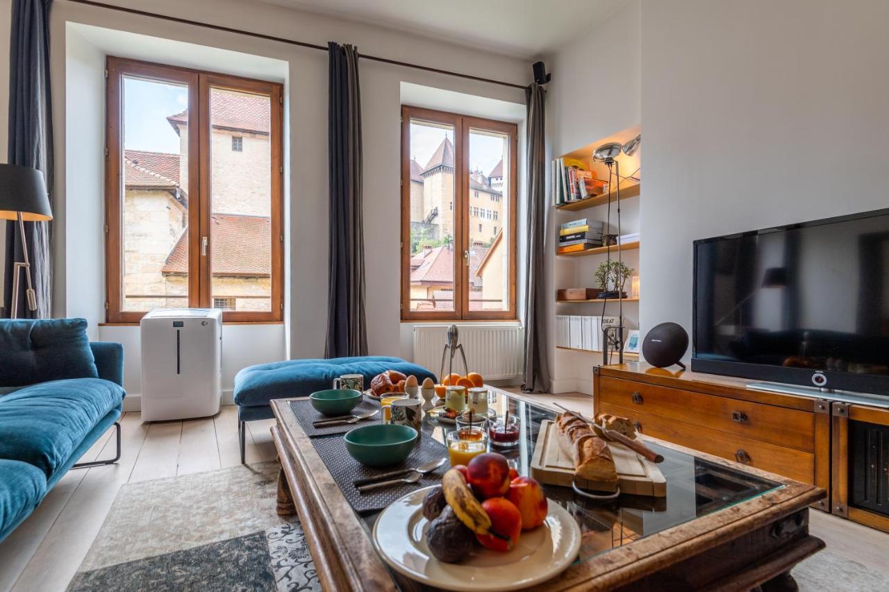 Les Suites D'Anniciaca - Hyper Centre Avec Vue Sur Le Chateau Annecy Extérieur photo