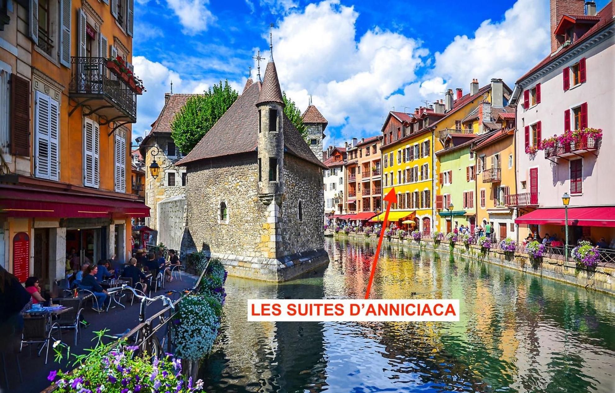 Les Suites D'Anniciaca - Hyper Centre Avec Vue Sur Le Chateau Annecy Extérieur photo
